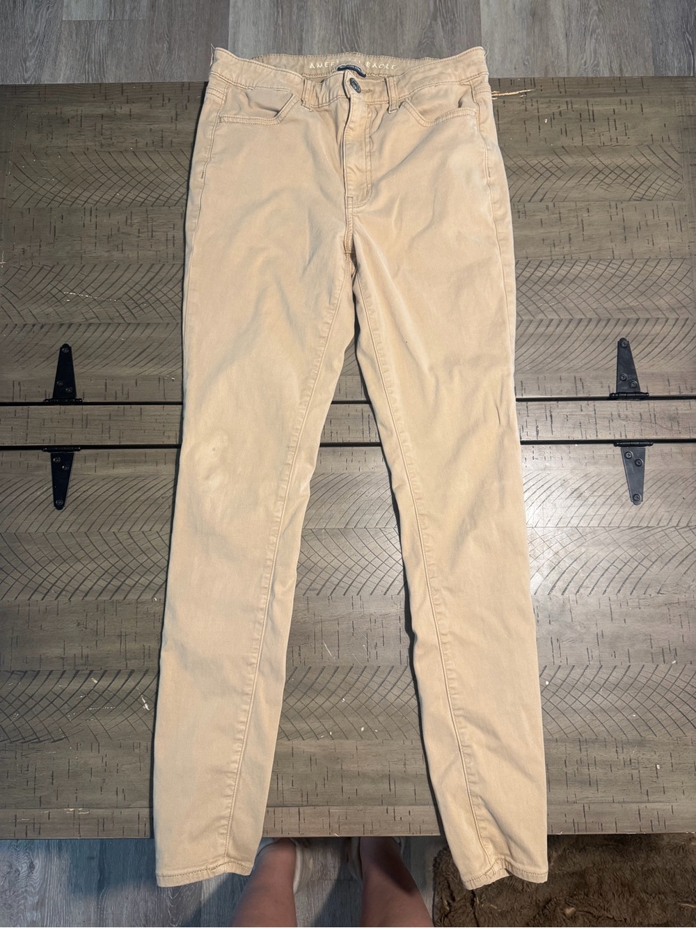 American Eagle Outfitters Skinny Jeans - Beige